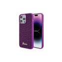 Guess Guess Disco Metal Script case for iPhone 15 Pro Max - pink