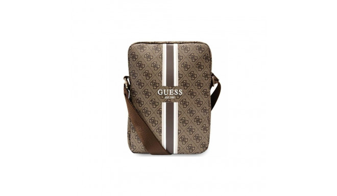 Guess Guess Bag GUTB10P4RPSW 10" brown/brown 4G Stripes Tablet Bag