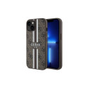 Guess Guess GUHMP14SP4RPSW iPhone 14 6.1" brown/brown hardcase 4G Printed Stripes MagSafe Guess Guess GUHMP14SP4RPSW iPhone 14 6.1" brown/brown hardcase 4G Printed Stripes MagSafe