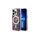 Guess Guess GUHMP14XHLEOPWP iPhone 14 Pro Max 6.7" pink/pink hardcase Leopard MagSafe