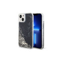 Guess Guess Liquid Glitter Marble case for iPhone 14 - black