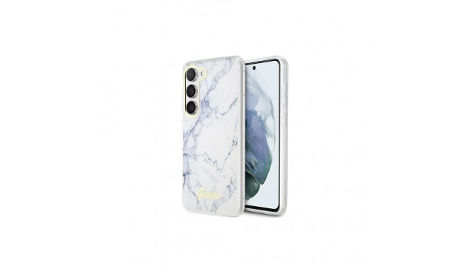Guess Guess GUHCS23SPCUMAH S23 S911 white/white hardcase Marble