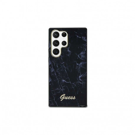 Guess Guess GUHCS23LPCUMAK S23 Ultra S918 black/black hardcase Marble