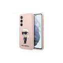 Karl Lagerfeld Karl Lagerfeld KLHCS23SSNIKBCP S23 S911 hardcase pink/pink Silicone Ikonik Karl Lagerfeld Karl Lagerfeld KLHCS23SSNIKBCP S23 S911 hardcase pink/pink Silicone Ikonik