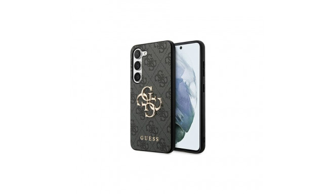 Guess Guess GUHCS23S4GMGGR S23 S911 grey/grey hardcase 4G Big Metal Logo