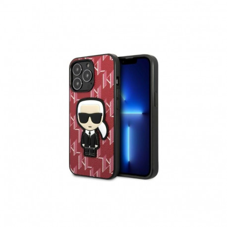 Karl Lagerfeld Karl Lagerfeld KLHCP13XPMNIKPI iPhone 13 Pro Max 6.7" hardcase red/red Monogram Ikoni
