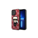 Karl Lagerfeld Karl Lagerfeld KLHCP13XPMNIKPI iPhone 13 Pro Max 6.7" hardcase red/red Monogram Ikoni