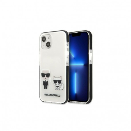 Karl Lagerfeld Karl Lagerfeld KLHCP13STPEKCW iPhone 13 mini 5.4" hardcase white/white Karl&Choupette