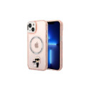 Karl Lagerfeld Karl Lagerfeld KLHMP14MHNKCIP iPhone 14 Plus 6.7" hardcase pink/pink Iconic Karl&