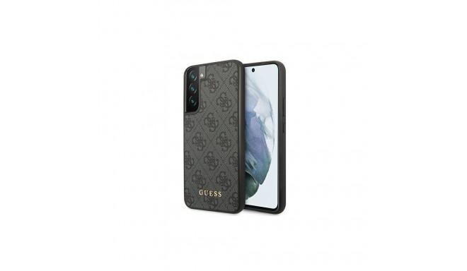 Guess Guess GUHCS22SG4GFGR S22 S901 szary/grey hard case 4G Metal Gold Logo