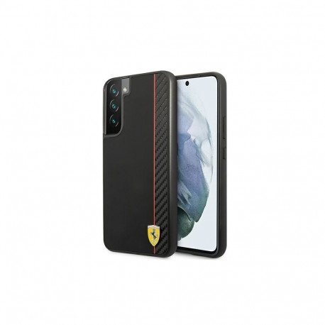 Ferrari Ferrari FESAXHCS22MBK S22+ S906 black/black hardcase On Track Carbon Stripe
