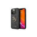 Guess Guess GUHCP13L4GMGGR iPhone 13 Pro / 13 6.1" grey/grey hardcase 4G Big Metal Logo