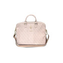 Guess Guess 4G Big Logo bag for a 16'' laptop - pink