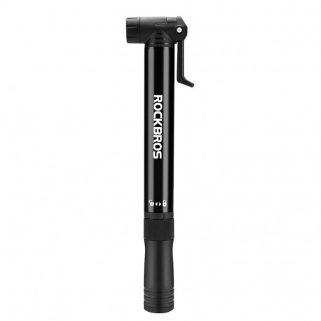 Rockbros Rockbros 42320010001 Bicycle Pump Hand + Screwdriver - Black