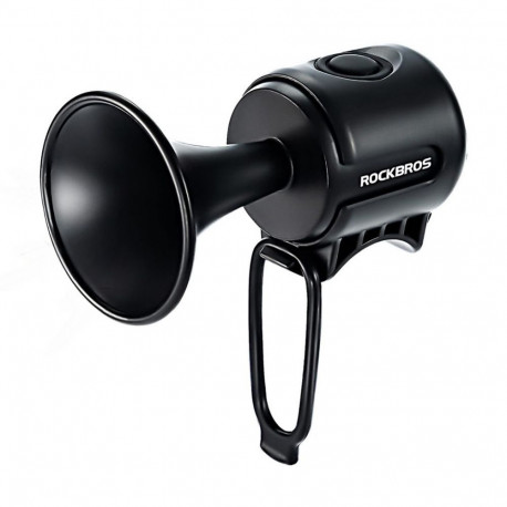 Rockbros Rockbros 34210002001 electronic bicycle bell - black