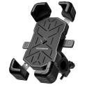 Rockbros Rockbros 25210030001 Bike Phone Holder for Handlebars - Black Rockbros Rockbros 25210030001 Bike Phone Holder for Handlebars - Black