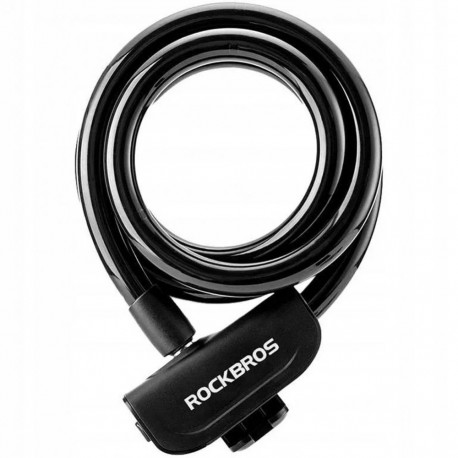 Rockbros Rockbros RKS515-BK bicycle lock with 1.1 m key - black