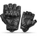 Rockbros Rockbros 16220006003 L leather motorcycle gloves - black
