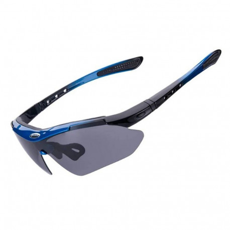 Rockbros Rockbros 10134PL polarizing cycling glasses - blue