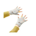 Hurtel Women's/children's winter phone gloves - gray