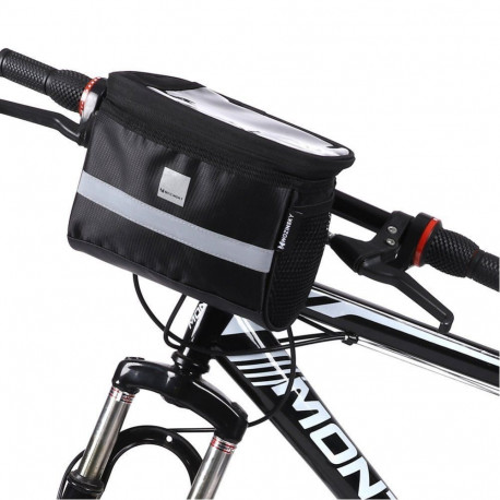 Wozinsky Wozinsky Bike Handlebar Bag with Phone Case 2L Black (WBB12BK)