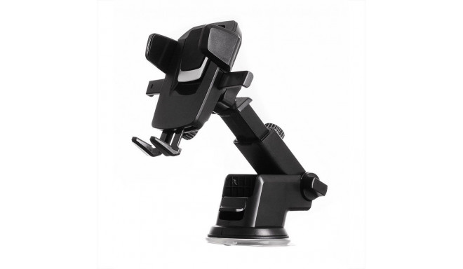 Hurtel Telescopic Car Mount Phone Holder Dashboard or Windshield for black