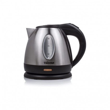 Tristar Jug Kettle WK-1323 Standard, 1500 W, 1.2 L, Stainless steel, 360 rotational base, Silver