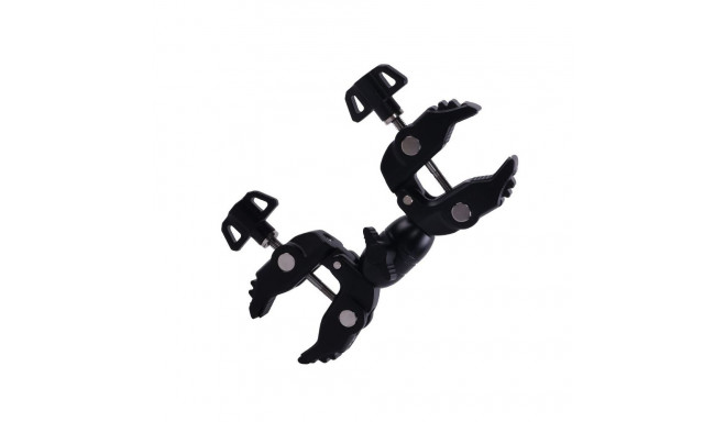Hurtel Double-sided clamp holder for the camera - black