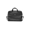 Guess Guess Saffiano 4G Triangle Logo bag for a 16'' laptop - black