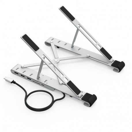 Choetech Choetech stand multifunctional station for laptop PD / USB-C HDMI (4K / 30Hz) / 2xUSB-A / 1