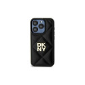 DKNY DKNY DKHCP15MPQDSLK iPhone 15 Plus 6.7" black/black Quilted Stack Logo