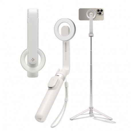 Spigen Selfie stick Spigen S571W MagSafe Bluetooth with tripod - beige