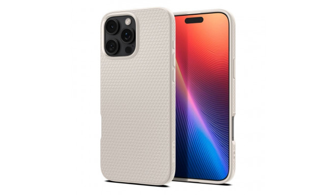 Spigen Spigen Liquid Air Case for iPhone 16 Pro Max - Titanium