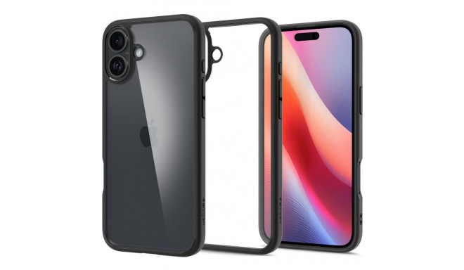 Spigen Spigen Ultra Hybrid iPhone 16 Case - Matte Black