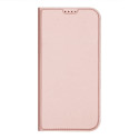 Dux Ducis Dux Ducis Skin Pro iPhone 16 Pro Max Case with Flip and Card Slot - Pink