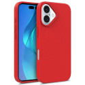 Hurtel Multiple Color Wheat Case MagSafe for iPhone 16 Pro Max - red