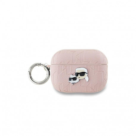Karl Lagerfeld Karl Lagerfeld Monogram Karl & Choupette Head case for AirPods Pro 2 - pink