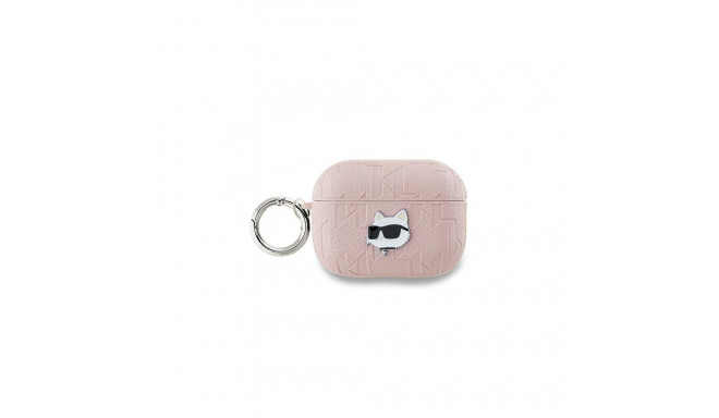 Karl Lagerfeld Karl Lagerfeld Monogram Choupette Head case for AirPods Pro 2 - pink