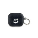 Karl Lagerfeld Karl Lagerfeld Monogram Choupette Head case for AirPods 3 - black