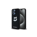 Karl Lagerfeld Karl Lagerfeld Silicone Choupette Head MagSafe case for iPhone 15 Pro - black