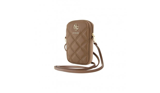 Guess Guess Zip Quilted 4G bag - brown