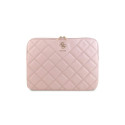 Guess Guess Quilted 4G cover for a 14" laptop - pink