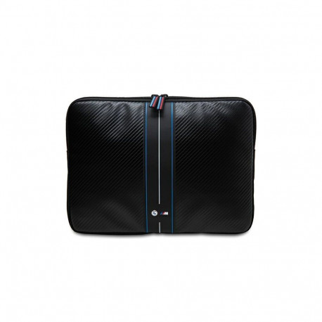 BMW BMW Carbon & Blue Stripe sleeve for a 16" laptop - black