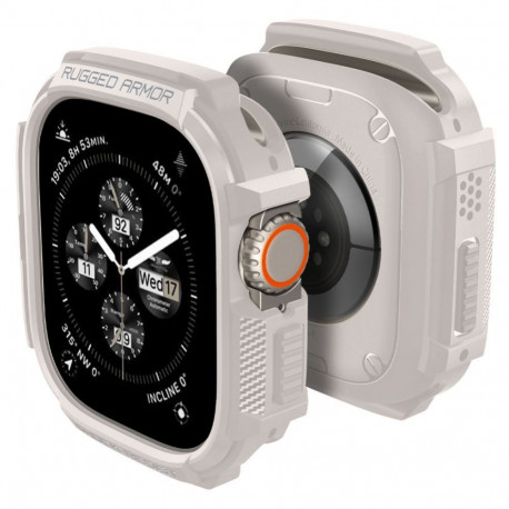 Spigen Spigen Rugged Armor Case for Apple Watch Ultra 1 / 2 (49mm) - Beige