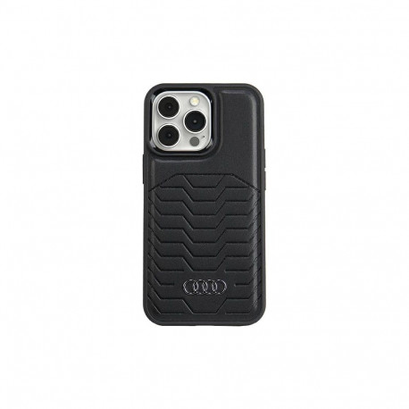 Audi Audi Synthetic Leather case with MagSafe for iPhone 13 Pro / 13 - black