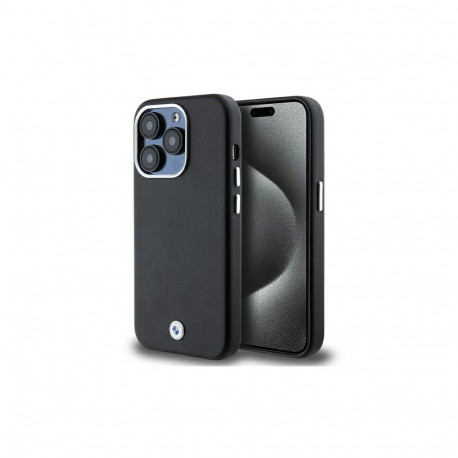 BMW BMW Signature Wrapped Metal MagSafe case for iPhone 14 Pro Max - black