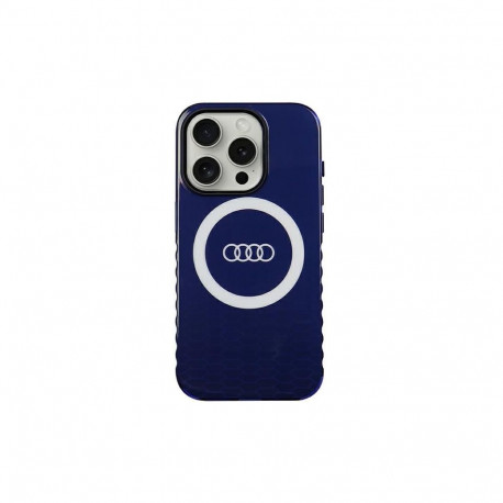 Audi Audi IML Big Logo MagSafe case for iPhone 15 Pro - blue