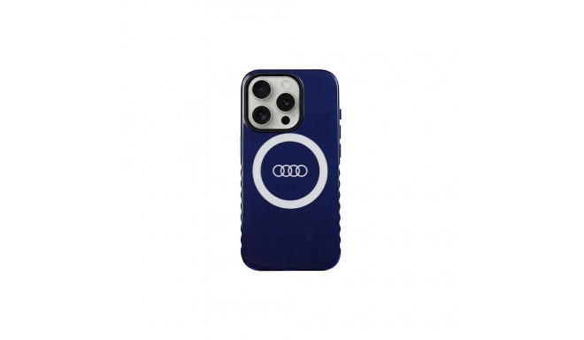 Audi Audi IML Big Logo MagSafe case for iPhone 15 Pro - blue