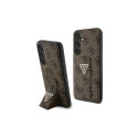 Guess Guess GUHCS24SPGS4TDW S24 S921 brown/brown hardcase Grip Stand 4G Triangle Strass