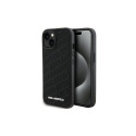Karl Lagerfeld Karl Lagerfeld Quilted K Pattern case for iPhone 15 Plus / 14 Plus - black